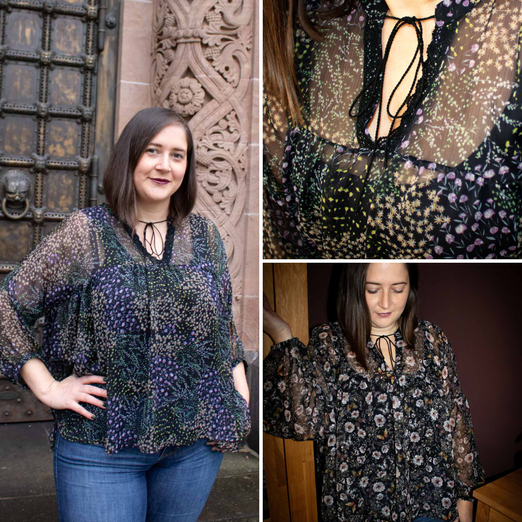 Bluse - Leicht scharf gewürzt - Schnittmuster eBook Bluse - Leicht scharf gewürzt - Schnittmuster eBook