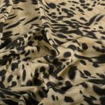 Maglia in viscosa - Digital Leo Abstract Beige