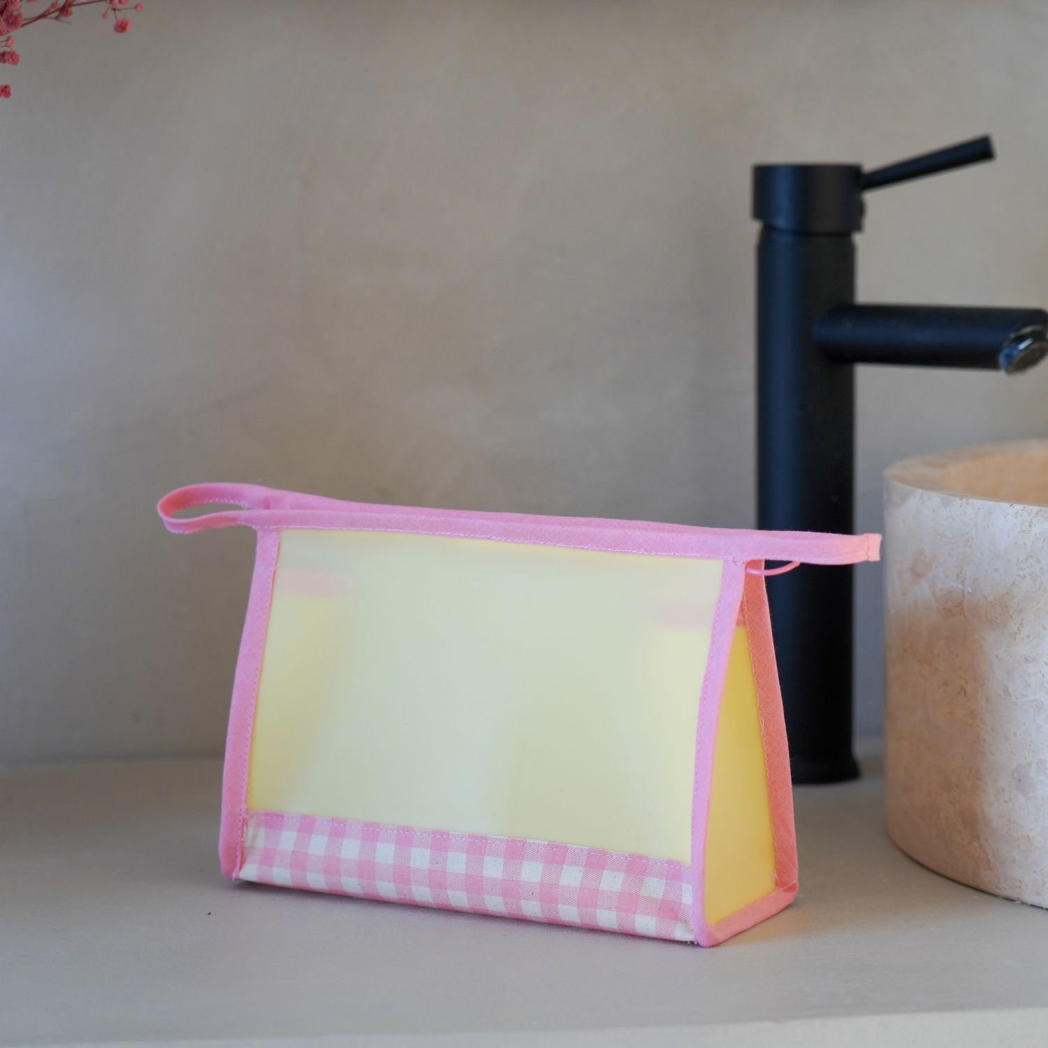 Trousse à maquillage Vinyle Jelly avec tuto *Sac Star*-1 Trousse à maquillage Vinyle Jelly avec tuto *Sac Star*-1