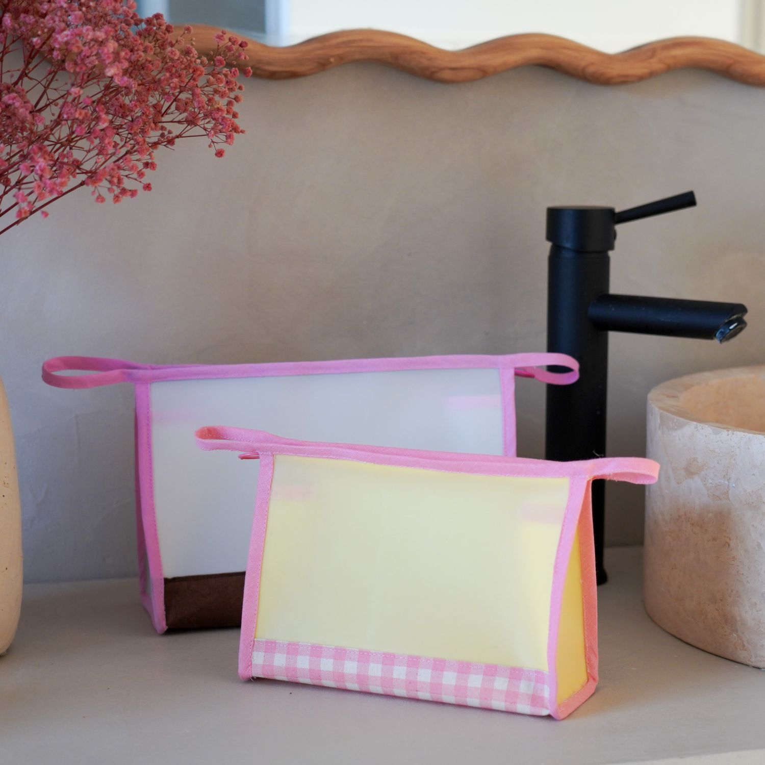 Trousse à maquillage Vinyle Jelly avec tuto *Sac Star*-0 Trousse à maquillage Vinyle Jelly avec tuto *Sac Star*-0