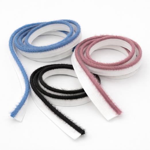Paspelband Fuzzy 10mm - Meterware