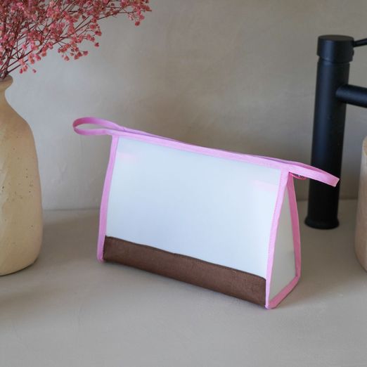 Trousse à maquillage Vinyle Jelly avec tuto *Sac Star*