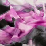 Viskose jersey - Fuchsia blomster