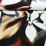 Viskosejersey - Blumen Braun