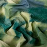 Maglia in viscosa - Foglie di ginkgo verde