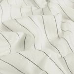 Lin viscose - rayures Ecru Lin viscose - rayures Ecru