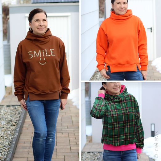 Hoodie - NEVIANO - Schnittmuster eBook