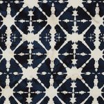 Coton tissé - Batik fait main carrés Bleu marine foncé Coton tissé - Batik fait main carrés Bleu marine foncé