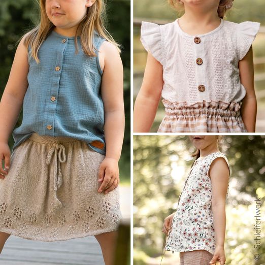 Bluse - Breezy Blouse Kinder - Schnittmuster eBook