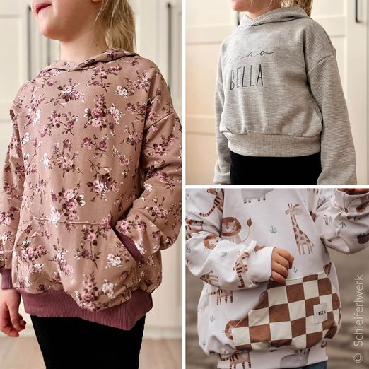 Ballon Hoodie - Schnittmuster eBook