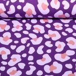 Jersey - Motif léopard multicolore Liolet