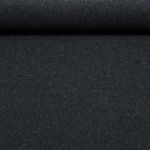 Mantelstoff Loden - Uni Anthrazit Melange