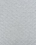 Tissu gaufré viscose - Gris clair Mélange