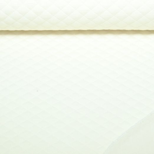 Viskose Waffelsweat - Uni Ecru