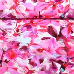 Jersey de viscose - Grandes fleurs Mauve Jersey de viscose - Grandes fleurs Mauve