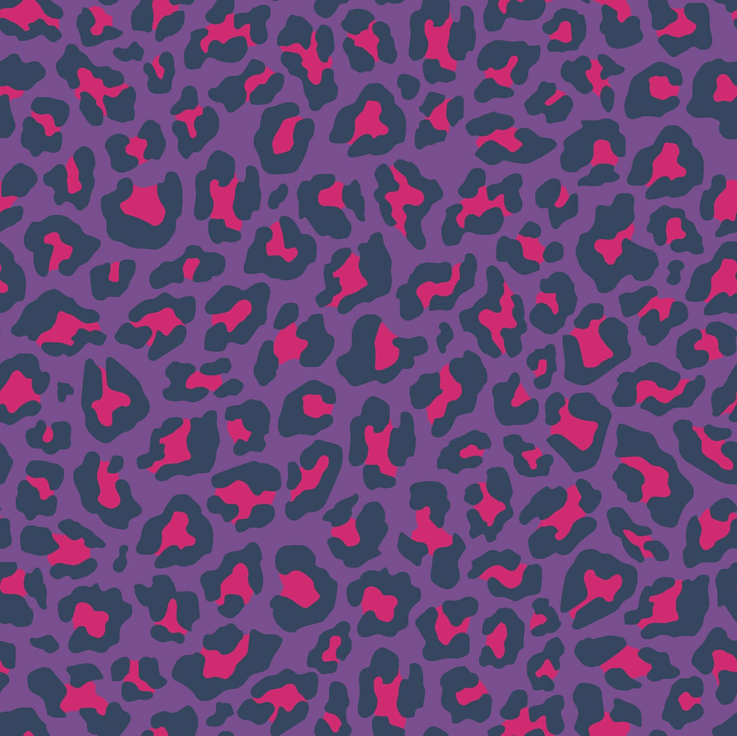 Baumwoll-Popeline - Leo Lila-1 Baumwoll-Popeline - Leo Lila-1