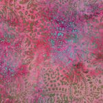 Coton tissé - Batik fait main Paisley Rose vif Coton tissé - Batik fait main Paisley Rose vif