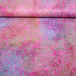 Baumwoll-Webware - Batik Handgefertigt Paisley Pink