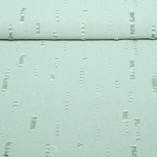 Hosenjeans - Destroyed Uni Olivgrün