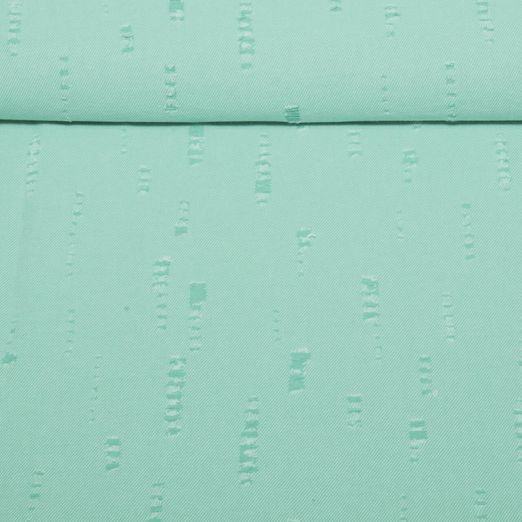 Hosenjeans - Destroyed Uni Grasgrün