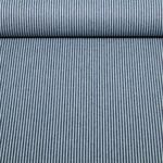 Hosenjeans -  Streifen Dunkelblau Weiß