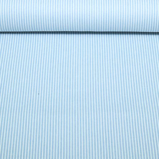 Hosenjeans - Streifen Hellblau Weiß