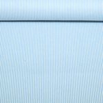 Hosenjeans - Streifen Hellblau Weiß