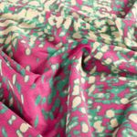 Jersey de viscose - Abstrait magenta Jersey de viscose - Abstrait magenta