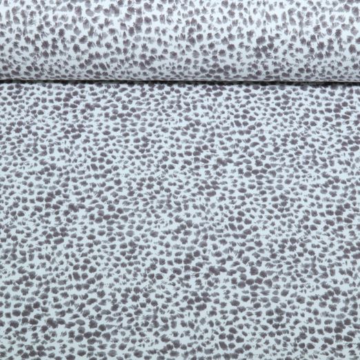 Tissu pantalon - Bengaline Abstrait Ecru