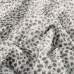 Tissu pantalon - Bengaline Abstrait Ecru