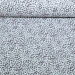 Tissu pantalon - Bengaline Abstrait Ecru