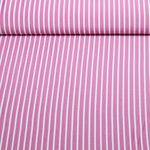 Seersucker - Streifen Hortensie