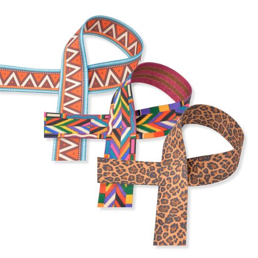 Gurtband gemustert 40mm - Meterware