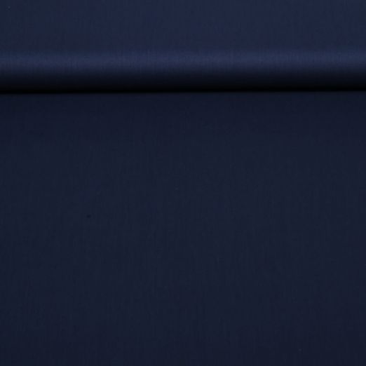 Coton-viscose Annabell - Bleu marine uni