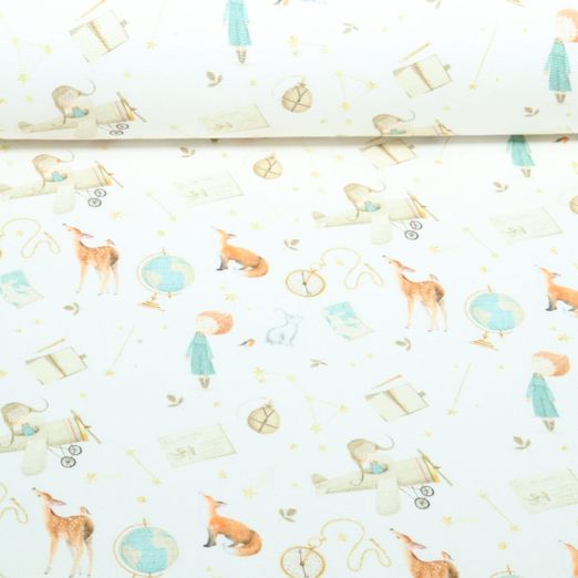 Baumwoll-Frottee - Prinzträumer Ecru