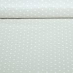 Beschichtete Baumwolle - Punkte Natur