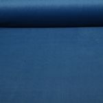 Microfaser Samt Vivaldi - Uni Blau