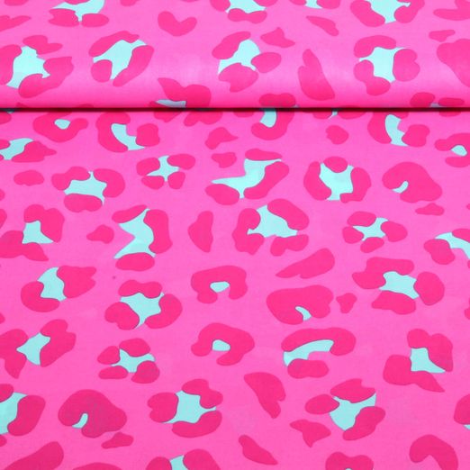 Voile de coton - collection Enjoy Léopard