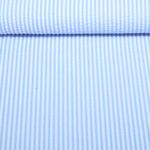 Seersucker - rayures bleu clair