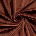 Velours stretch Supersoft - brique unie Velours stretch Supersoft - brique unie