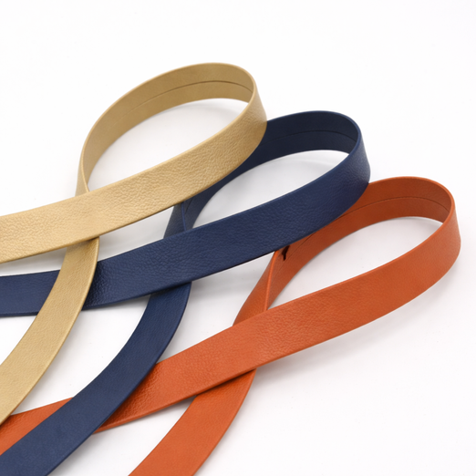 Schrägband Lederoptik 20mm - Meterware