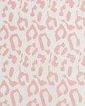 Jersey côtelé - Leopard Ecru Rose Jersey côtelé - Leopard Ecru Rose
