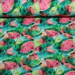 Jersey Digital - Wassermelonen Grün Pink Jersey Digital - Wassermelonen Grün Pink