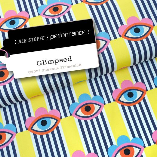Collection Performance d'Albstoffe - Glimpsed Jaune Collection Performance d'Albstoffe - Glimpsed Jaune