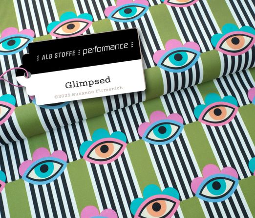 Albstoffe Performance Kollektion - Glimpsed Grün