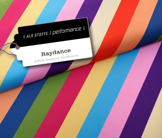 Albstoffe Performance Kollektion - Raydance Multicolor Col. 2