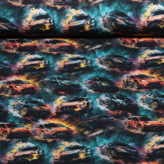 Jersey - Digital Gemalte Autos Petrol