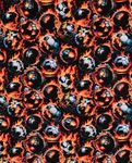 Jersey - Football à flammes numérique Noir