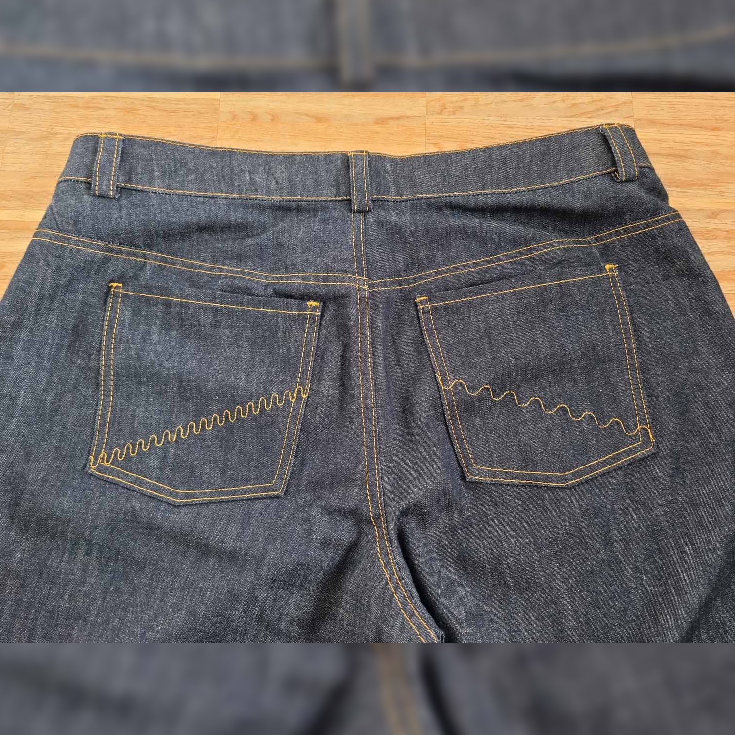 Jeans - Der blaue Pfad Mid Waist Damen Langgrößen- Schnittmuster eBook-8 Jeans - Der blaue Pfad Mid Waist Damen Langgrößen- Schnittmuster eBook-8