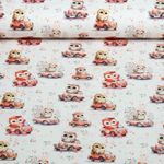 Jersey - Digital Eulen Autos Beige